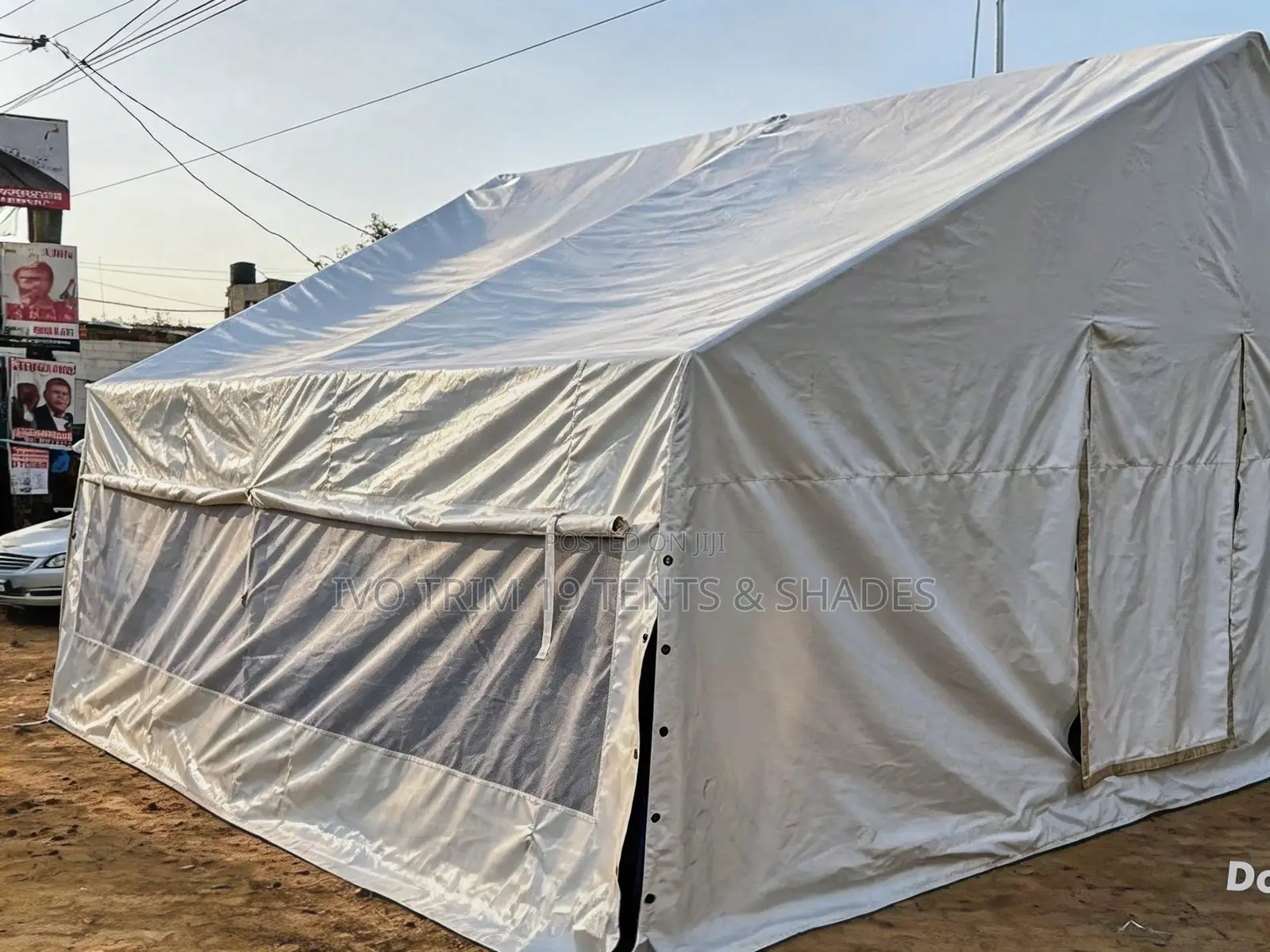 A-Frame Structure Tent Based on the Classic "A" Profile