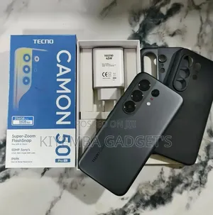 New Tecno Camon 50 Pro 256 GB Black