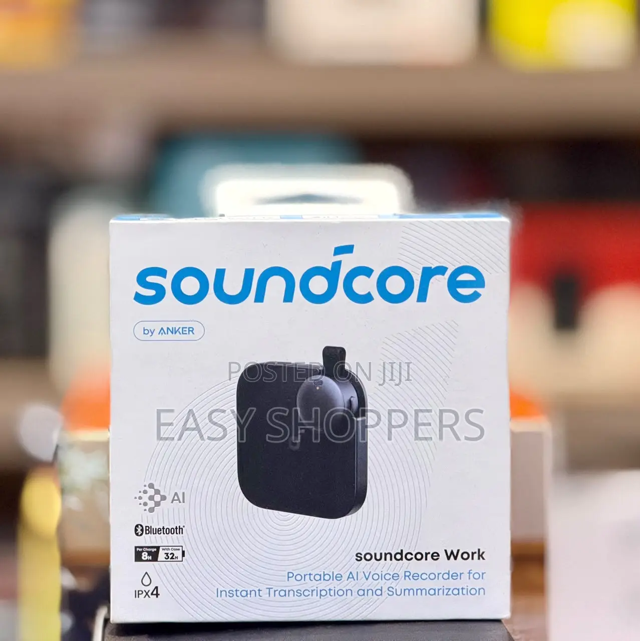 Soundcore Work by Anker Portable AI Voice Recorder
