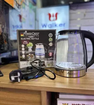 2.0L Electric Glass Kettle Power Crest Kettle