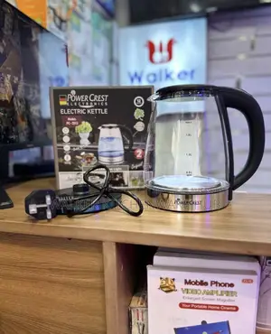 2.0L Electric Glass Kettle Power Crest Kettle