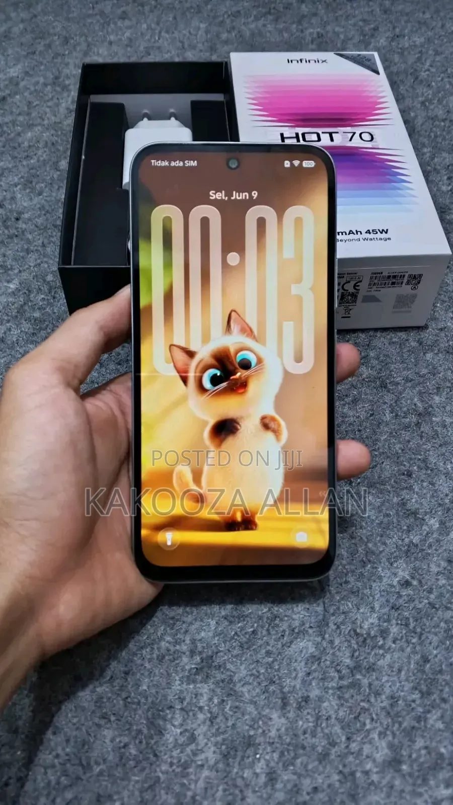New Infinix Hot 70 128 GB Gold