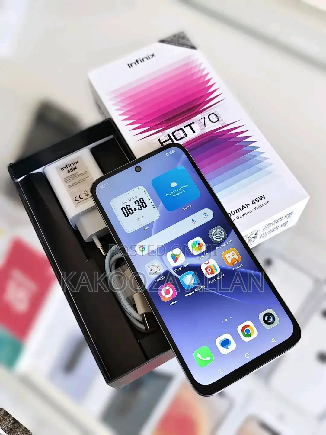 New Infinix Hot 70 256 GB Pink