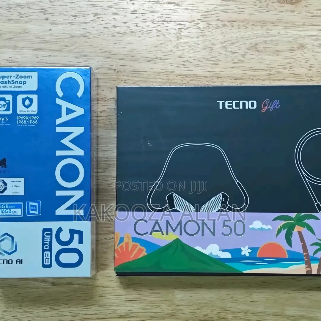 New Tecno Camon 50 Ultra 256 GB Silver