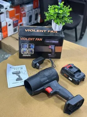 High Power 2n1 Vacuum and Blower Cordless Mini Jet Blower Violent Fan