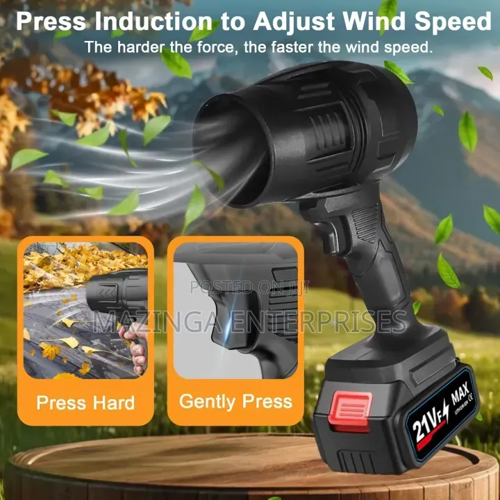 High Power 2n1 Vacuum and Blower Cordless Mini Jet Blower Violent Fan