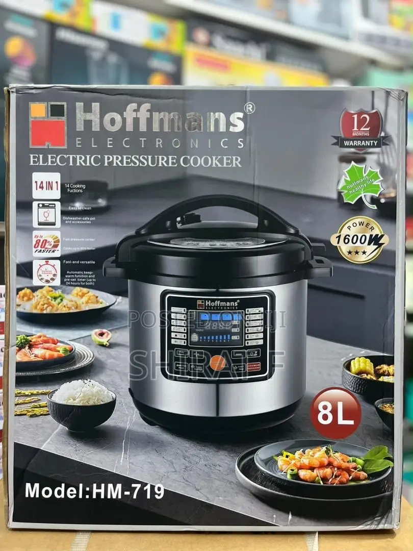 8litre Hoffman Pressure Cooker