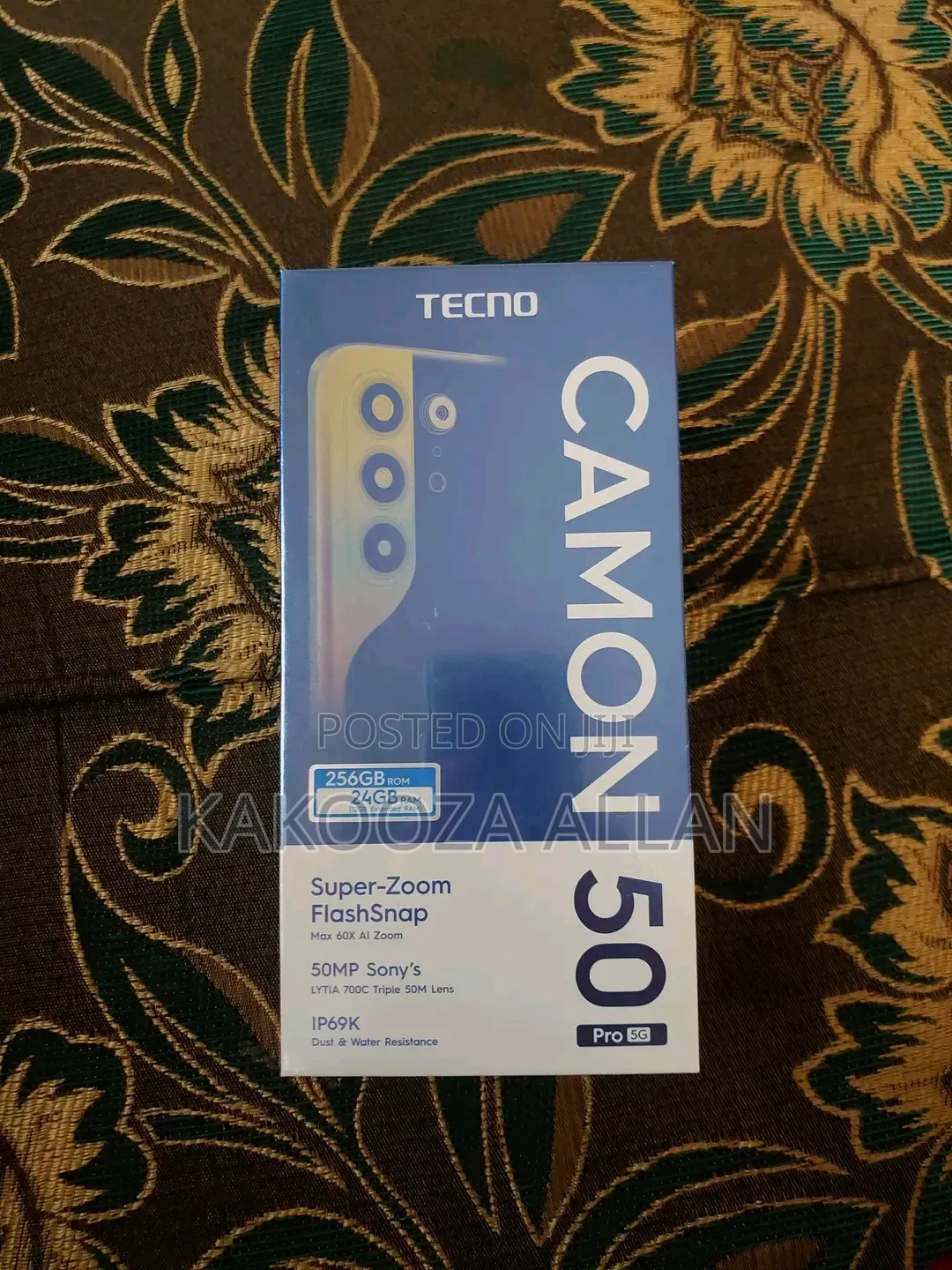New Tecno Camon 50 Pro 256 GB Pink