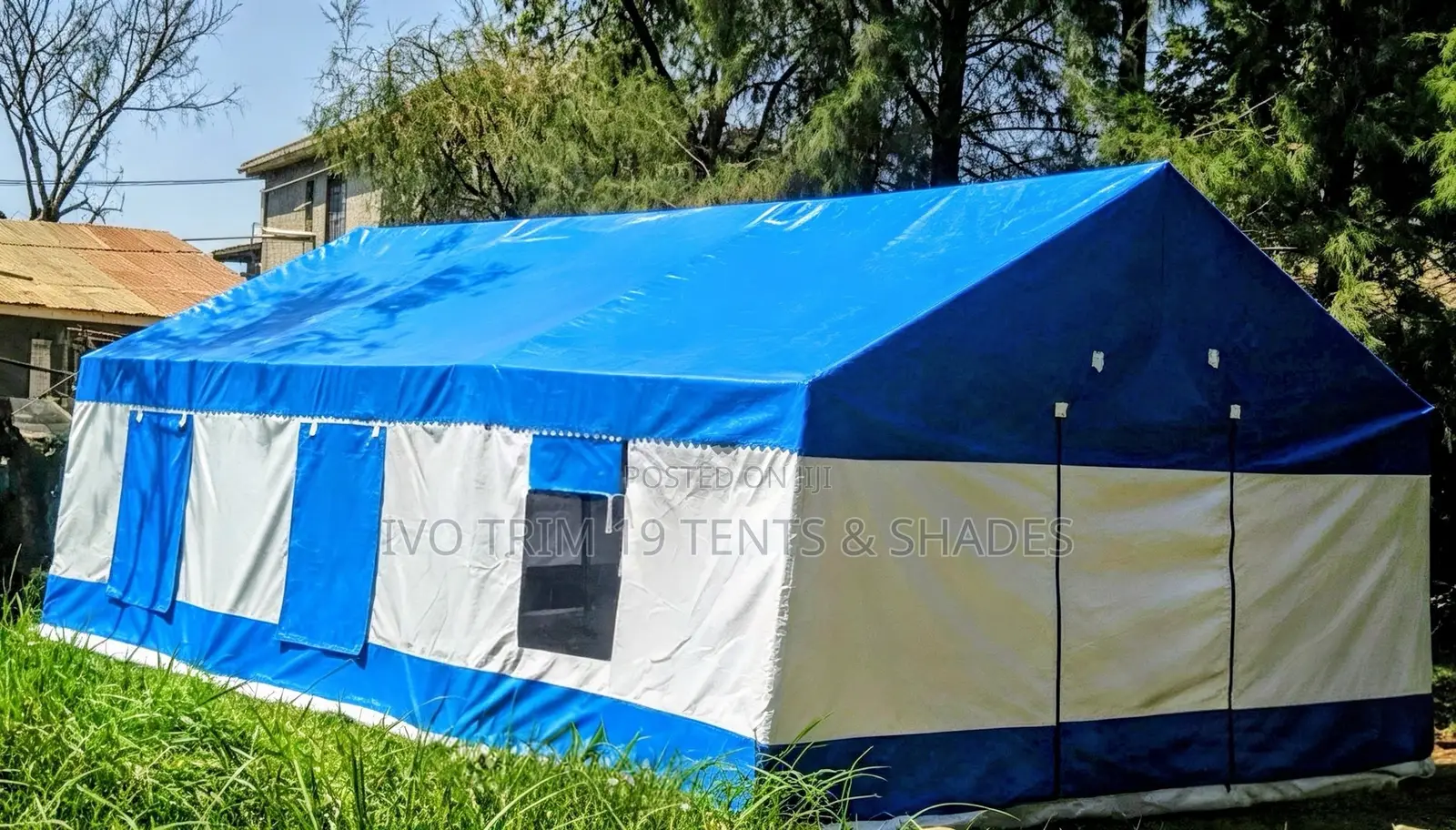 Shed-Style Field Shelter Tent