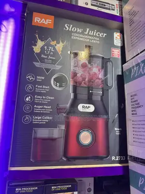 Hoffmans/ Raf Masticating Slow Juicer- 400wats– Multicolor