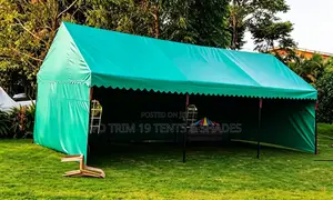 Semi-Open Clear-Span Frame Canopy Tent (Gabled a-Frame / Marquee Style