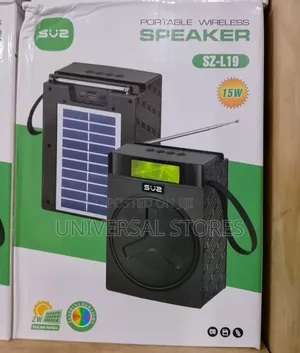 Sv2 Portable Wireless Speaker (Model SZ-L19)