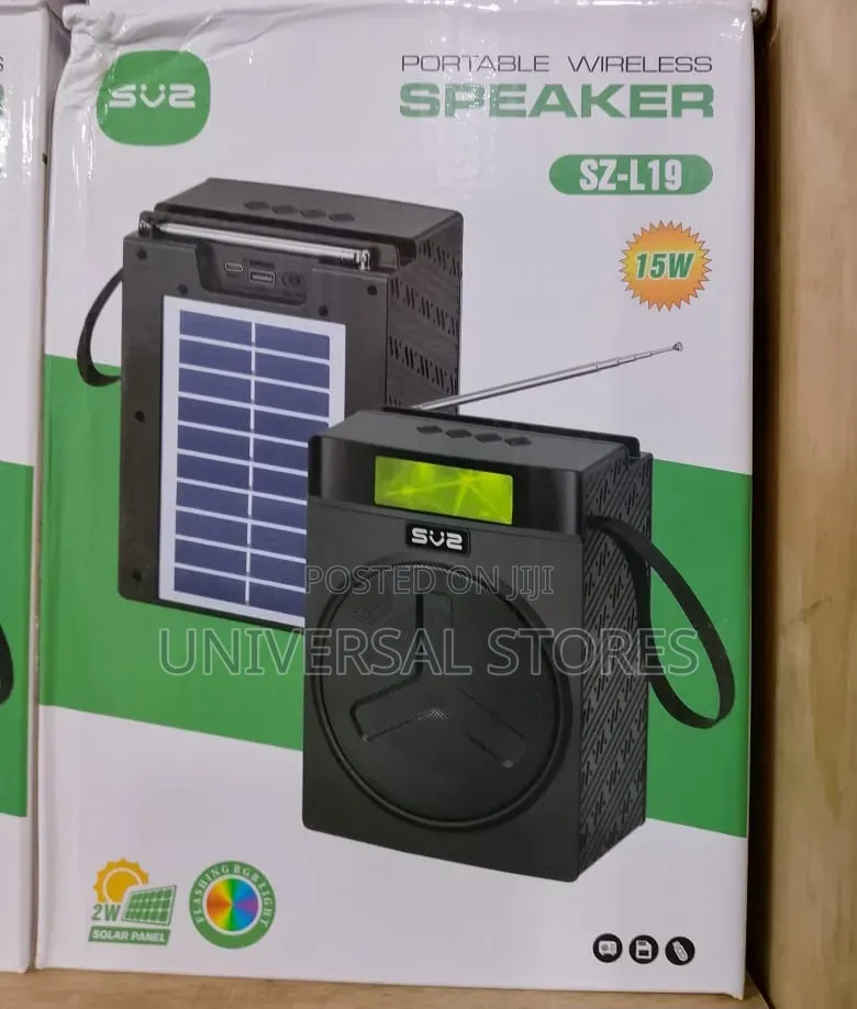 Sv2 Portable Wireless Speaker (Model SZ-L19)