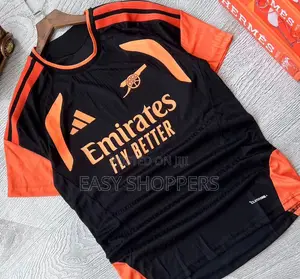 Black and Orange Arsenal FC 26/27 Training Jersey by Adidas