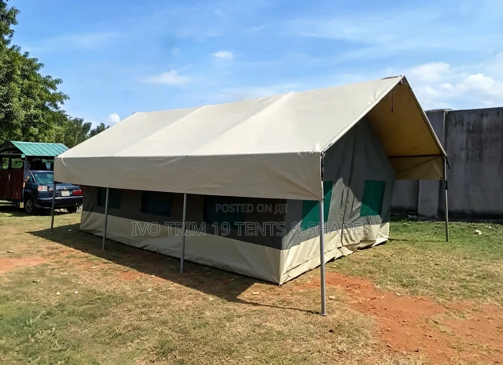 Overhanging Canopy Field Shelter