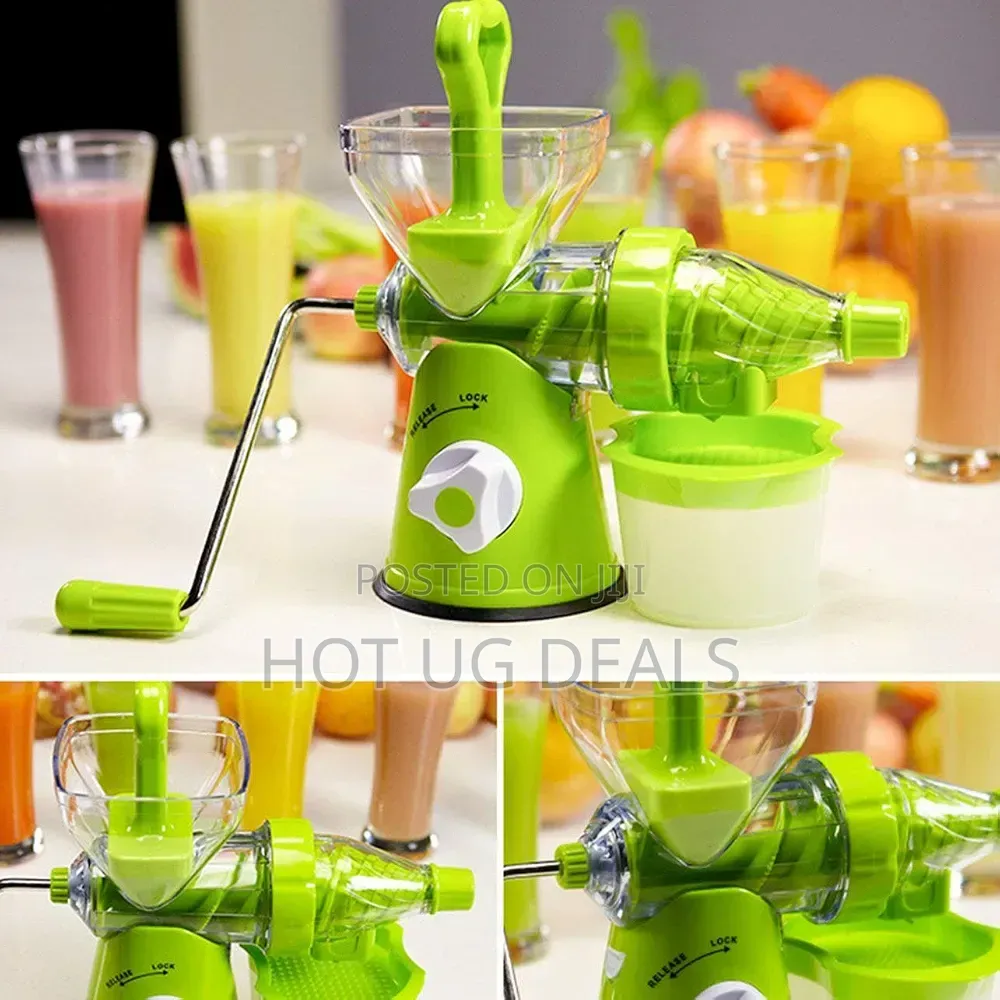Multi-Function Manual Juicer Machine | Hand Press Cold Extractor