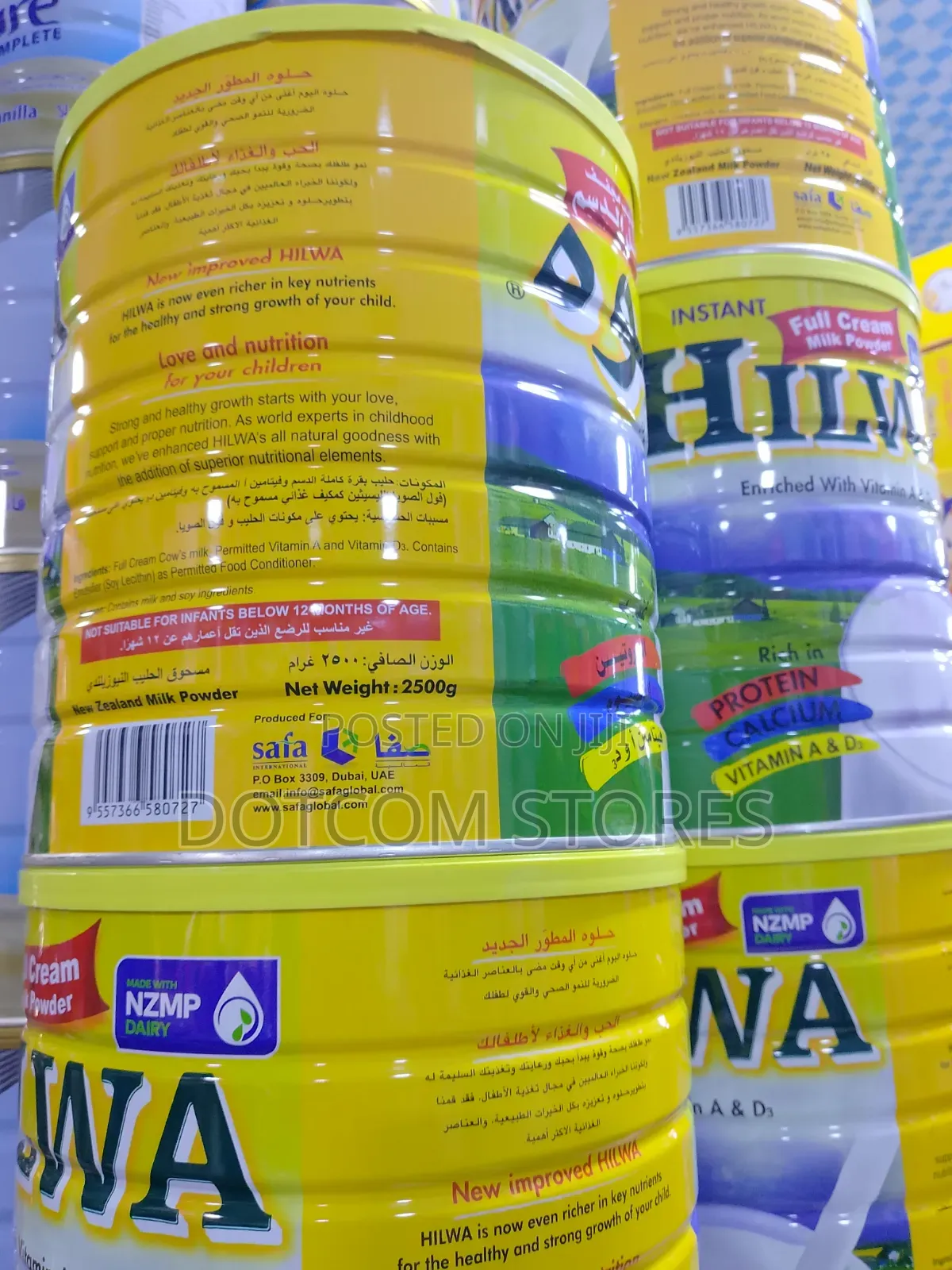 2.5kg Hilwa Full Cream Milk Powder