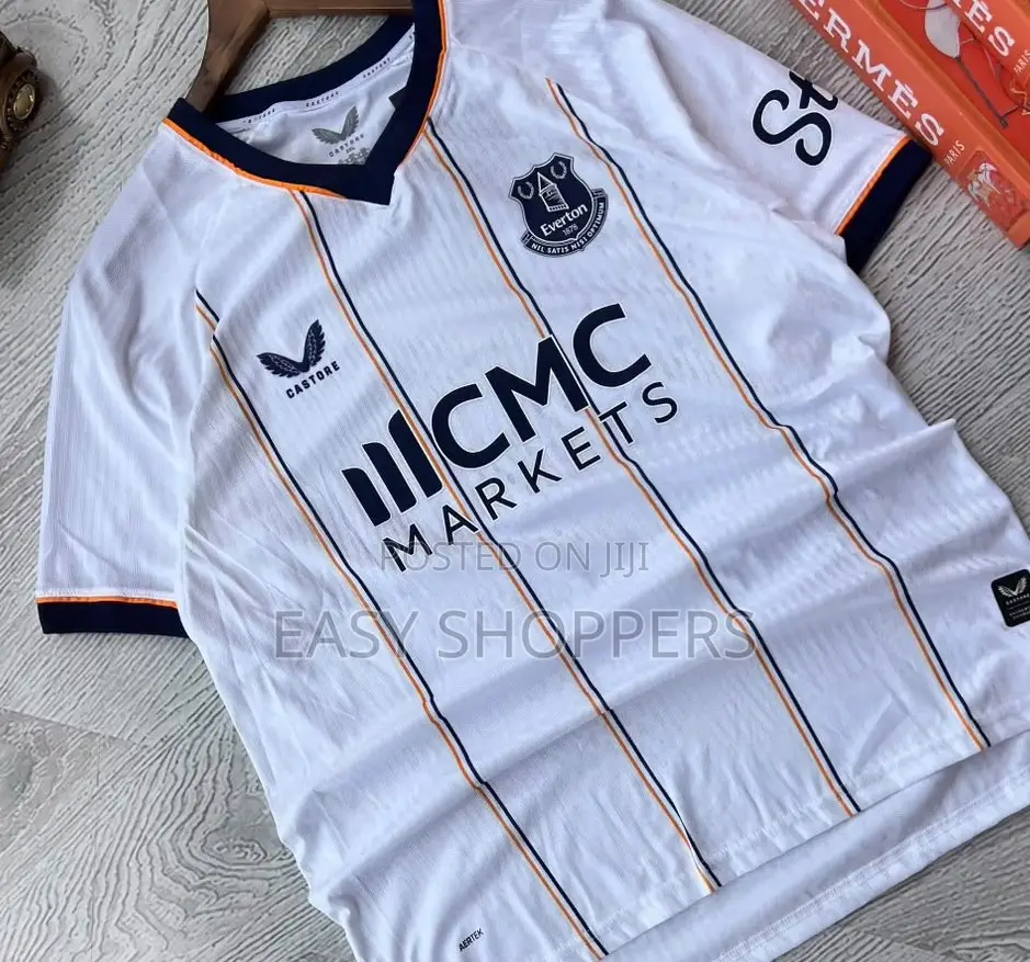 E Everton 2026/27 Away Jersey by Castore