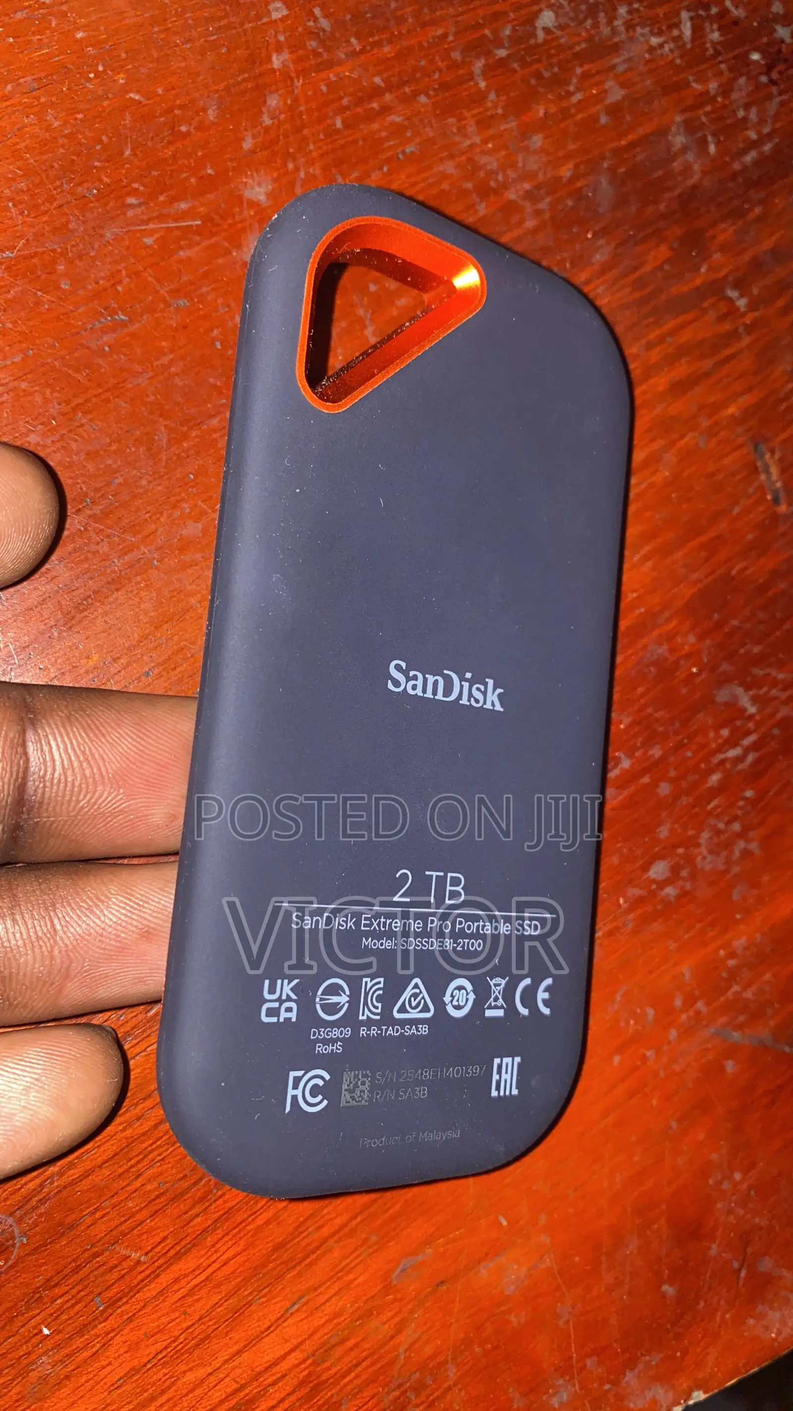 2tb Portable Sandisk SSD