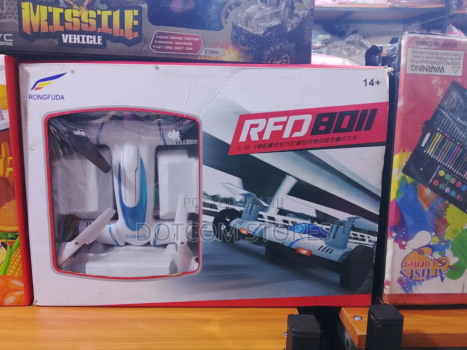 2-in-1 RC Flying Car and Quadcopter