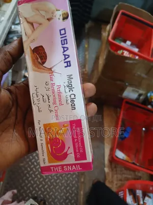 Magic Clean Perfumed Snail Hair Removing Cream, a Depilatory