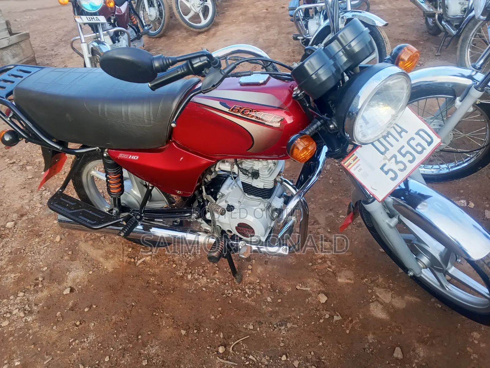 Bajaj Boxer 100 2026 Red