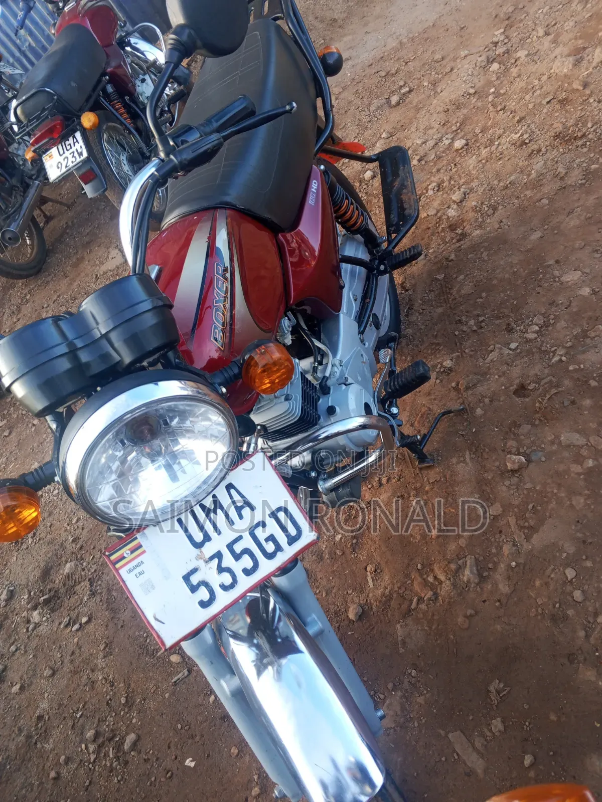 Bajaj Boxer 100 2026 Red