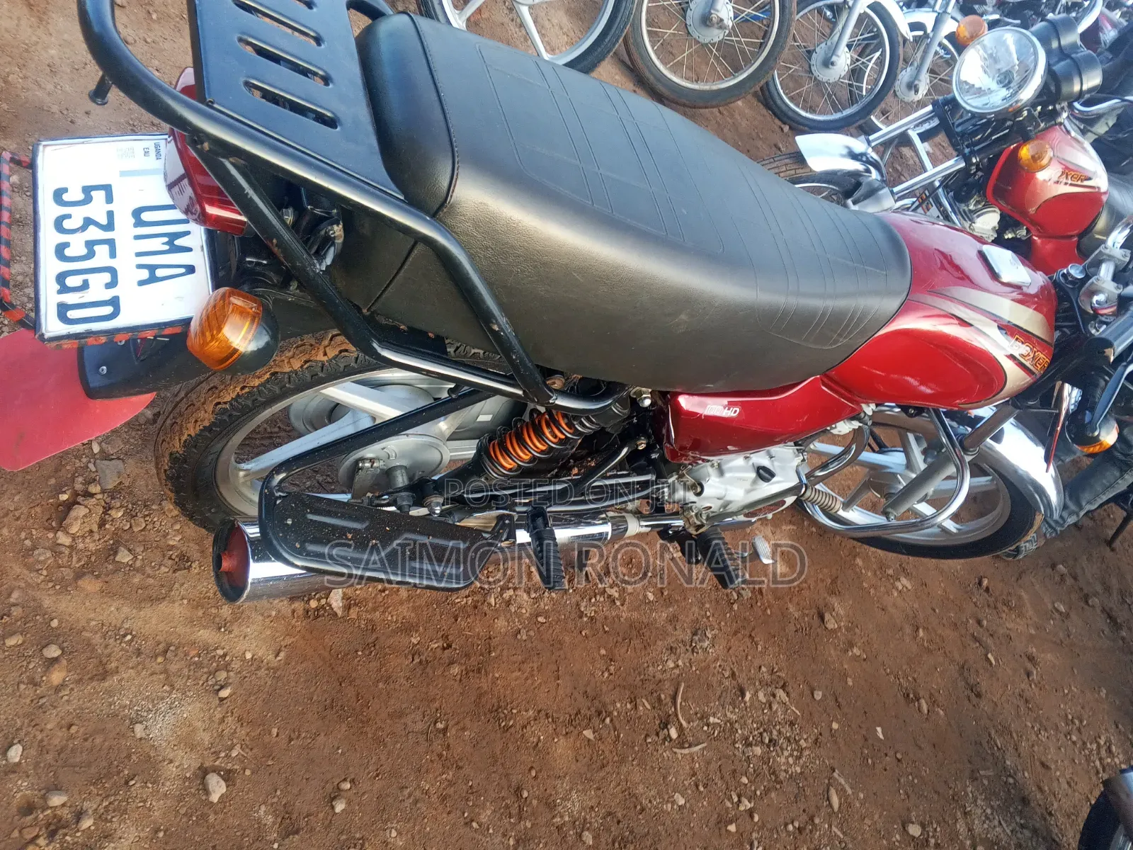 Bajaj Boxer 100 2026 Red
