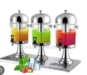 Triple Tank Commercial Juice Dispenser 24 Liters