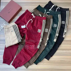 Gent’S Quality Plain Sweatpants