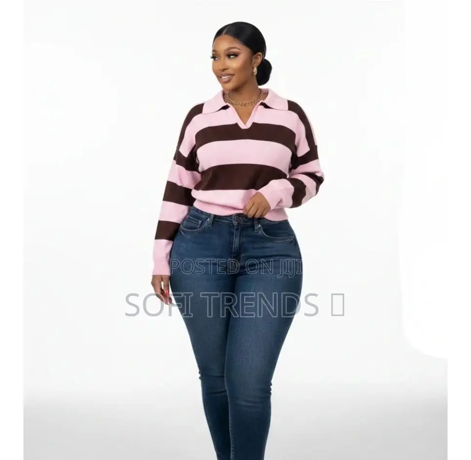 Ladies Collared Sweaters