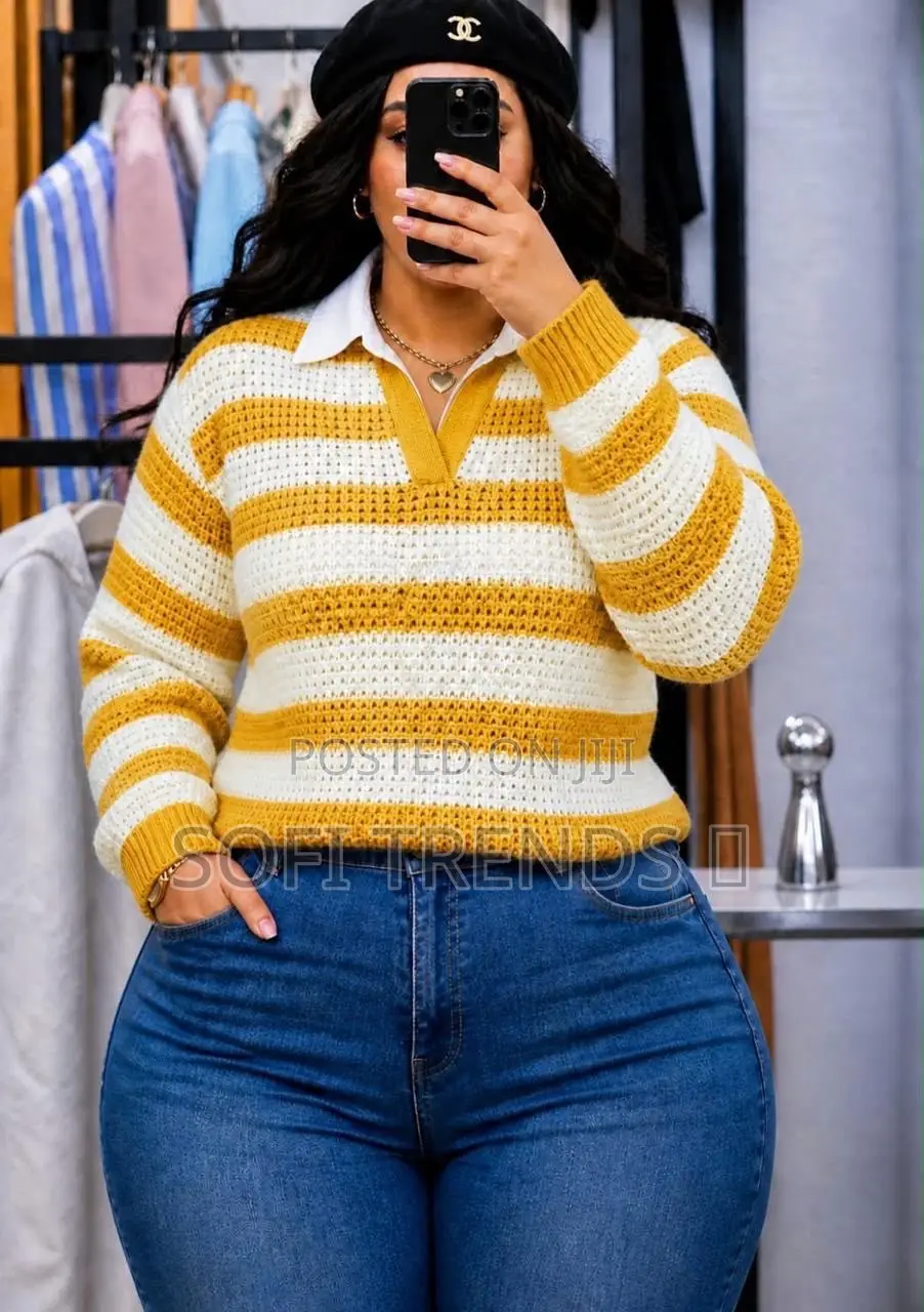 Ladies Collared Sweaters