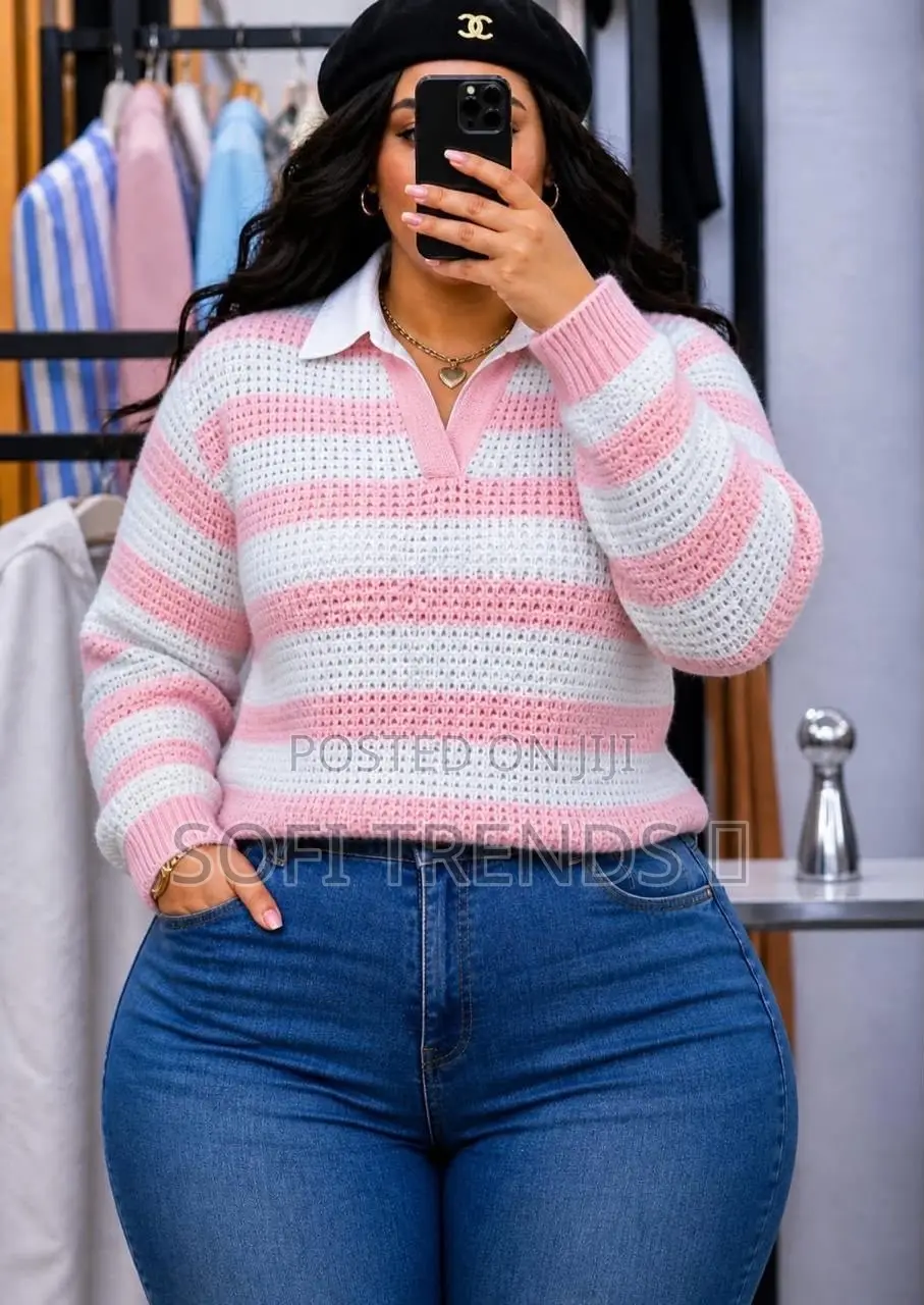 Ladies Collared Sweaters