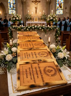 Bamboo Hard Wood Engraved Awards