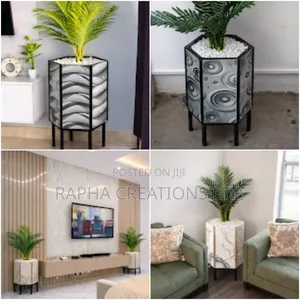 Ceramic Tile Flower Pots/Tiles/ Pots/Vases Flowers Are Sold Separately