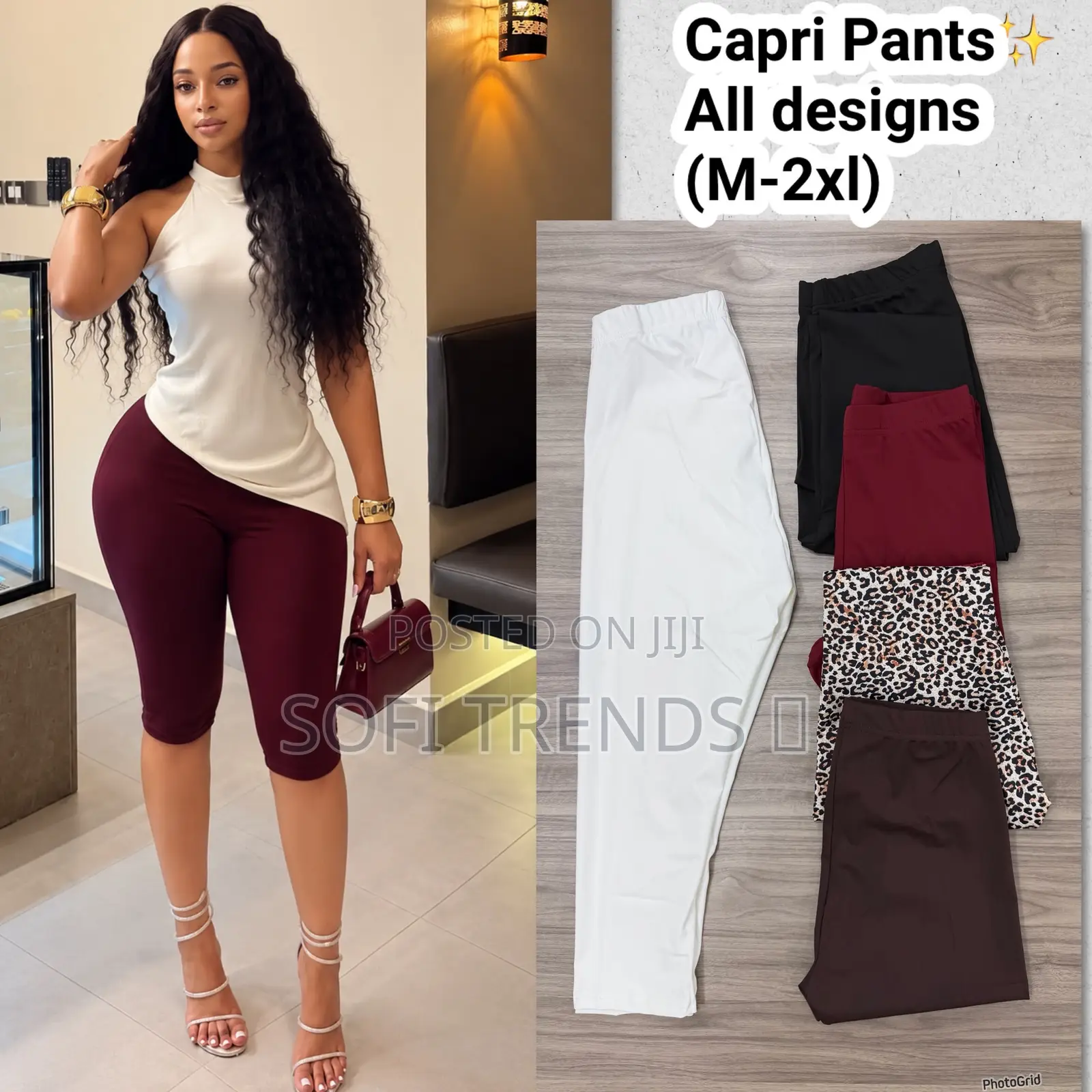 Ladies Capri Leggings