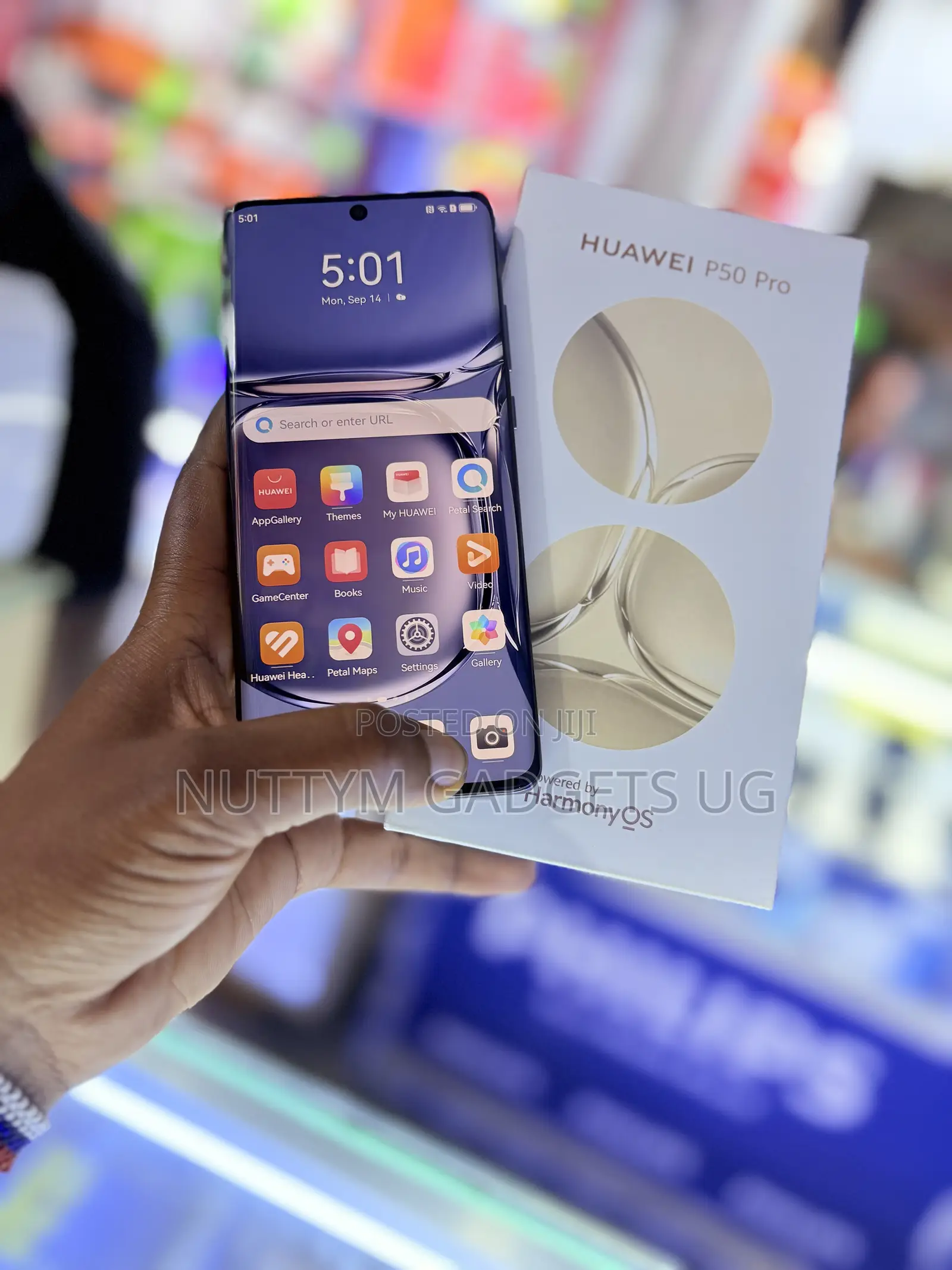New Huawei P50 Pro 256 GB Black