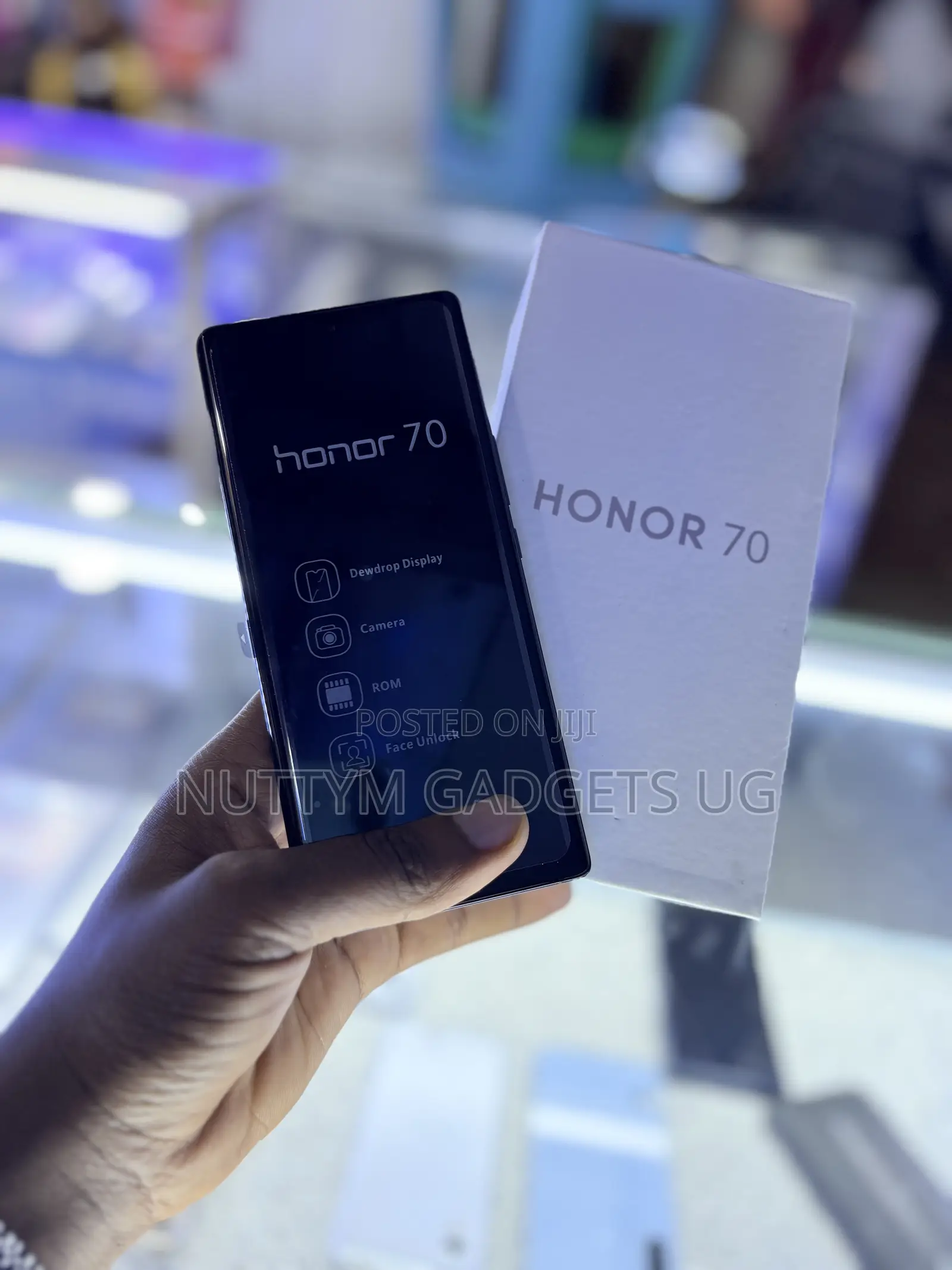 New Honor 70 256 GB Black