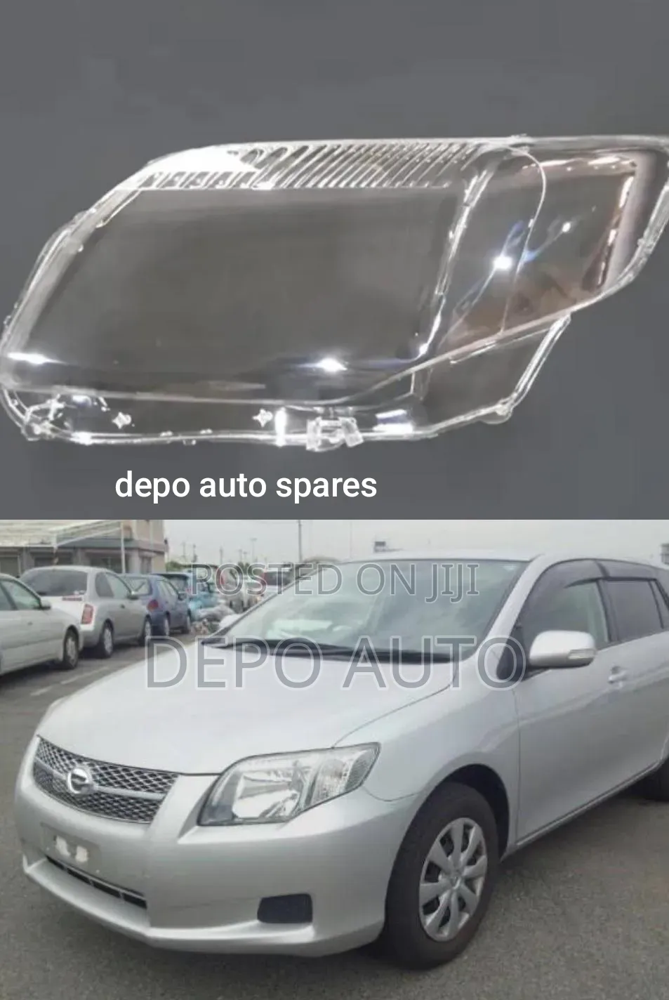 Headlamp Lens Fielder 2008