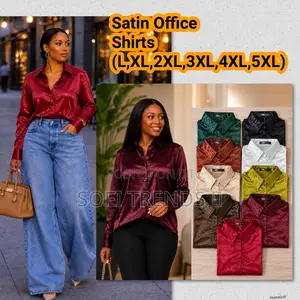 Textured Satin Shirts