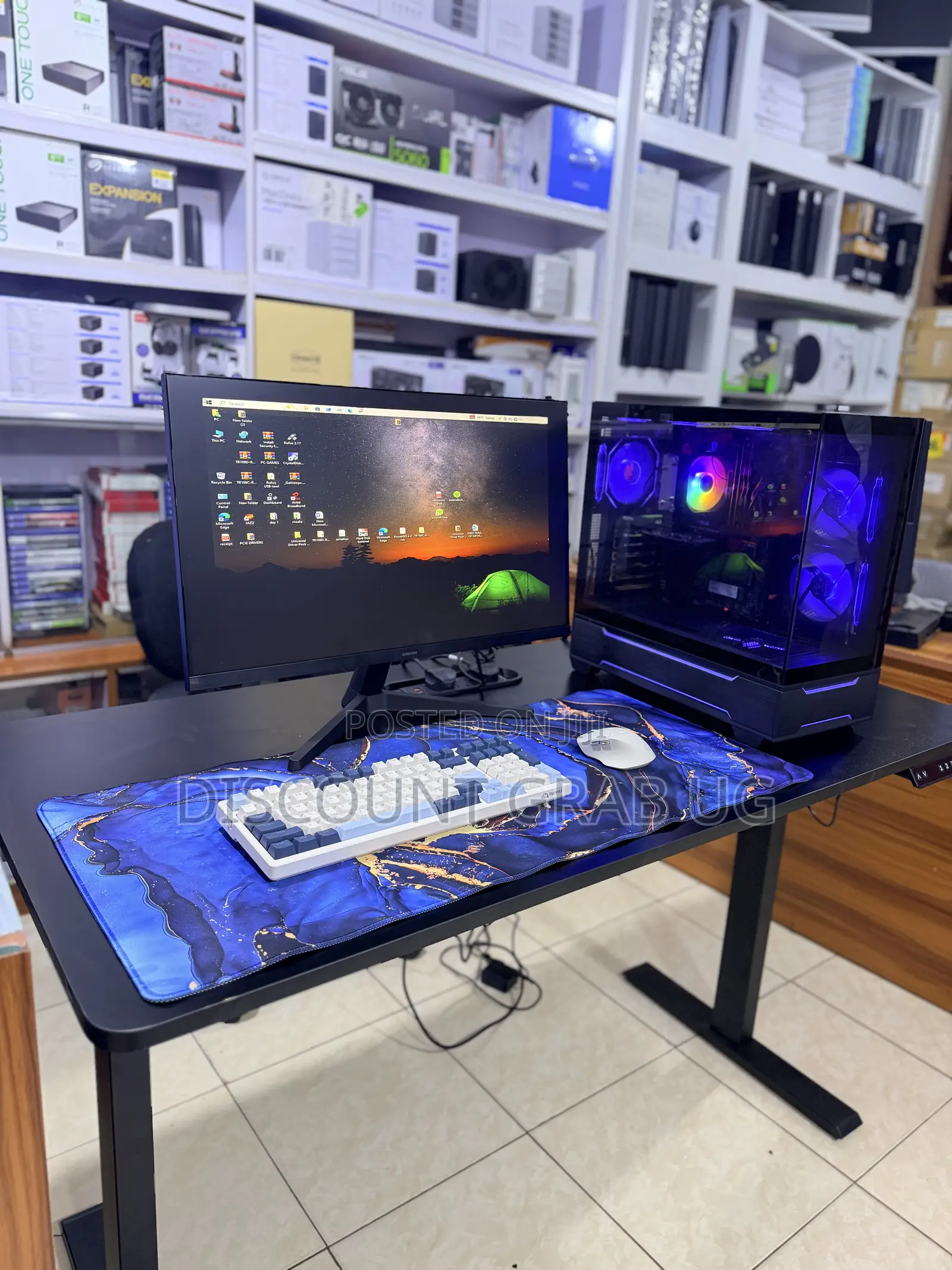 Desktop Computer 8GB Intel Core i7 HDD+SSD 128GB