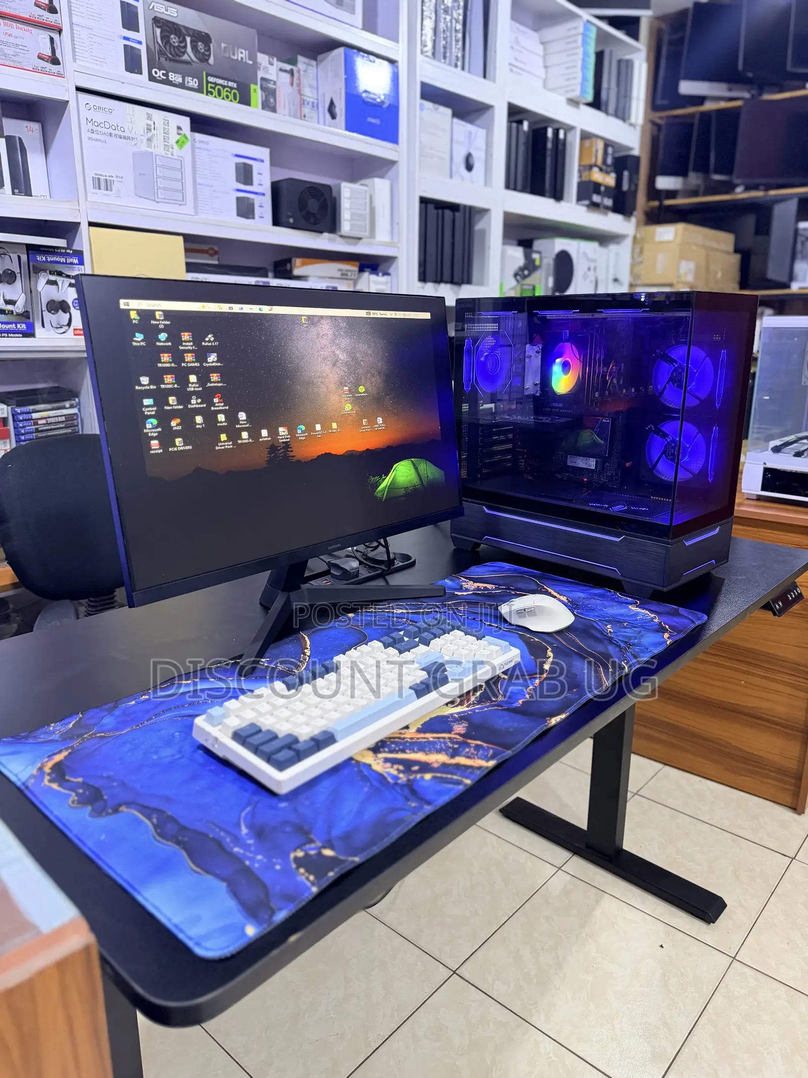 Desktop Computer 8GB Intel Core i7 HDD+SSD 128GB