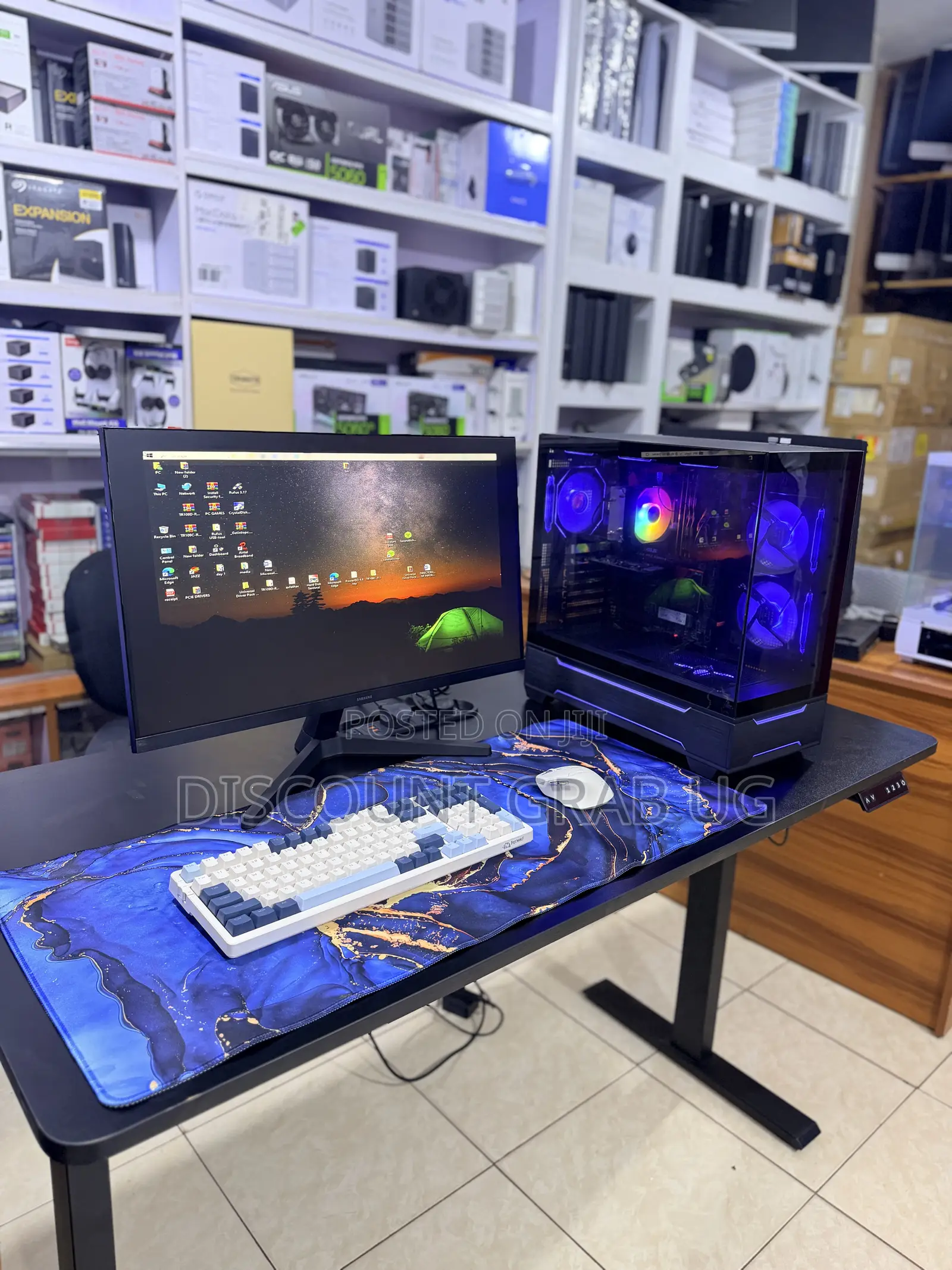 Desktop Computer 8GB Intel Core i7 HDD+SSD 128GB