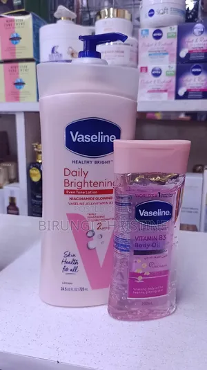 Vaseline Lotion and Oil Combo