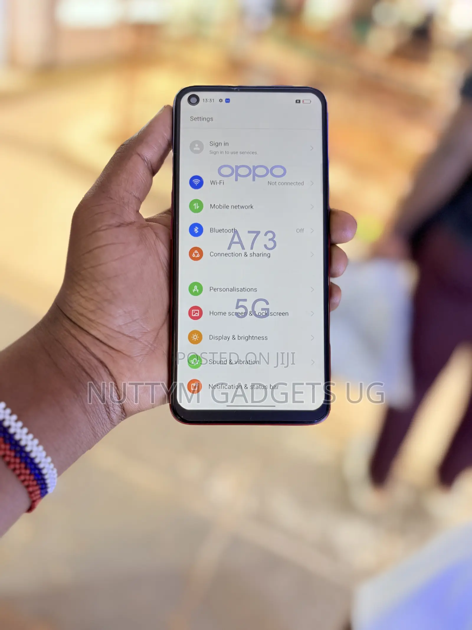 Oppo A73 5G 128 GB Blue