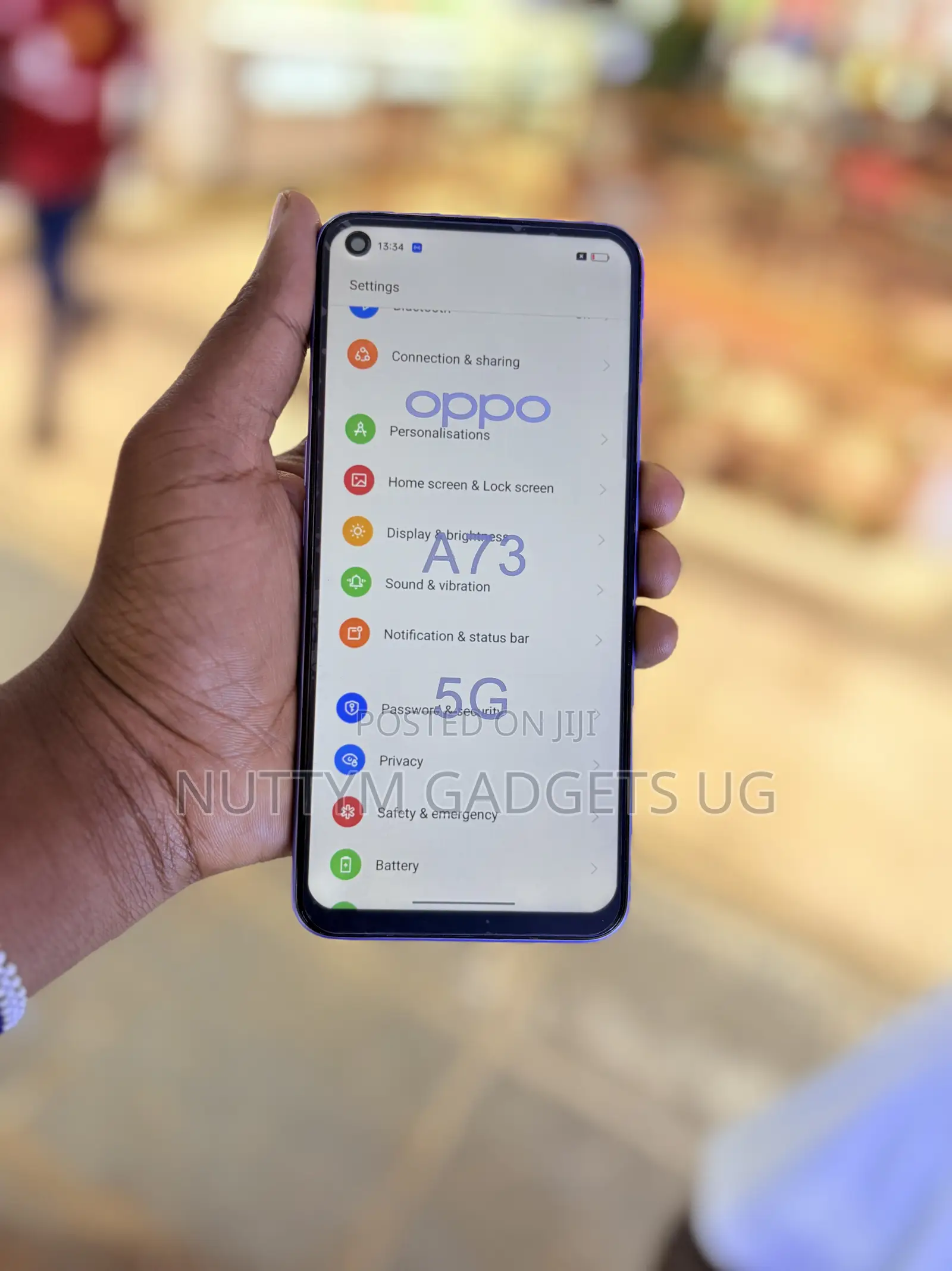 Oppo A73 5G 128 GB Blue