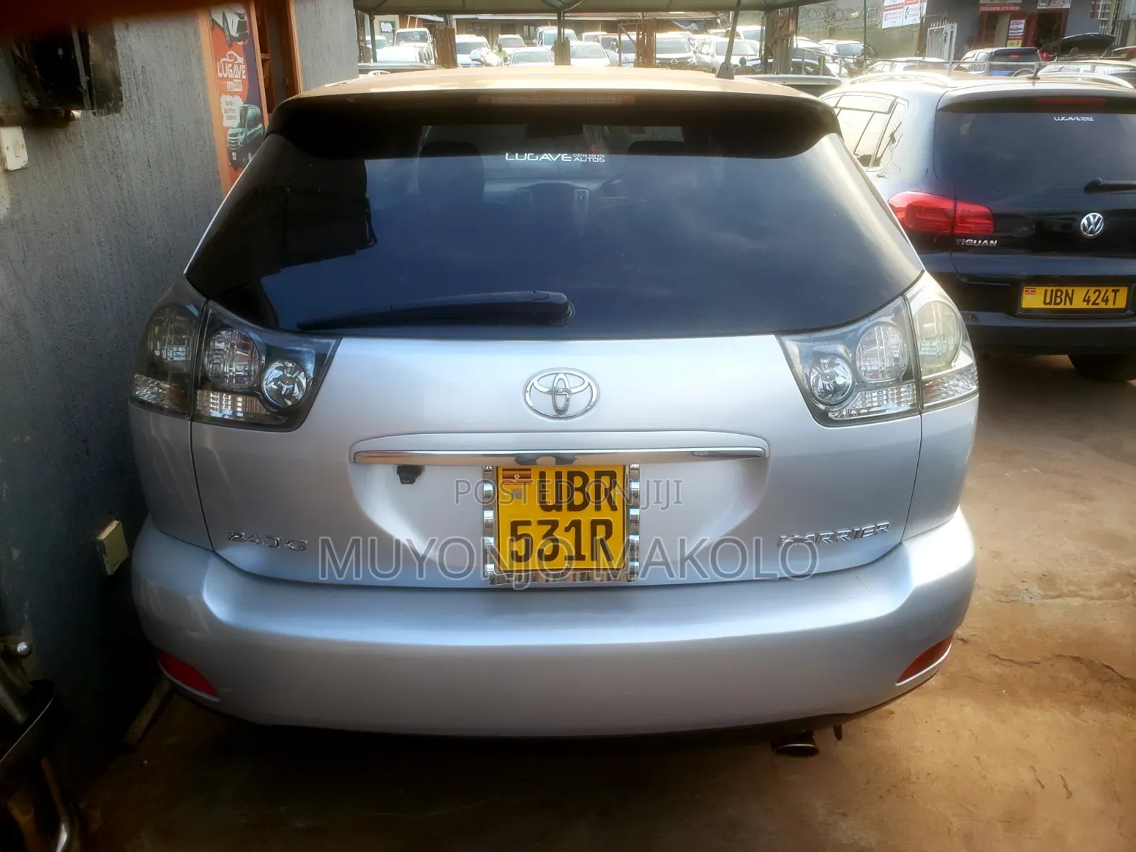 Toyota Harrier 2011 Silver