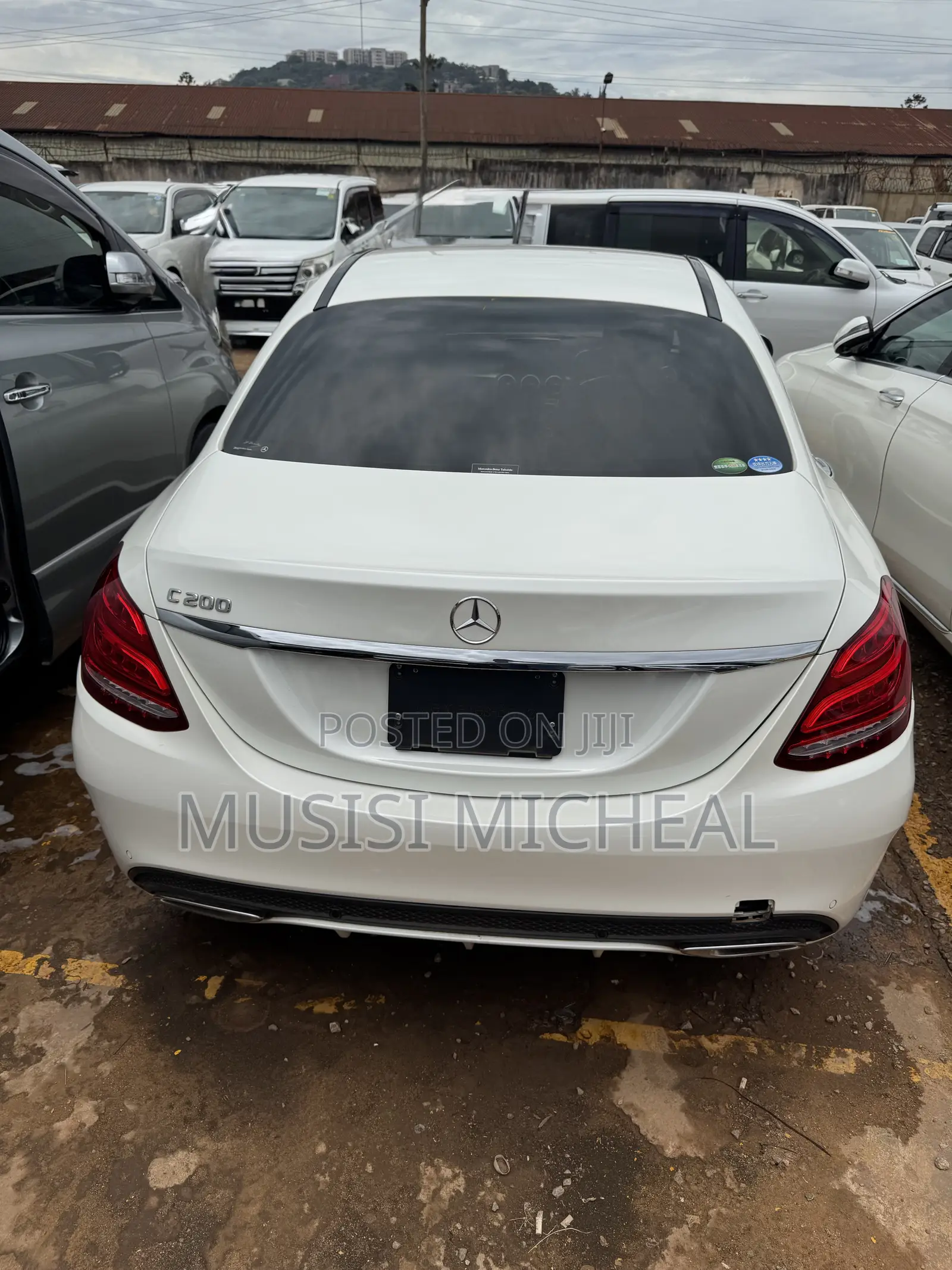 Mercedes-Benz C200 2017 White