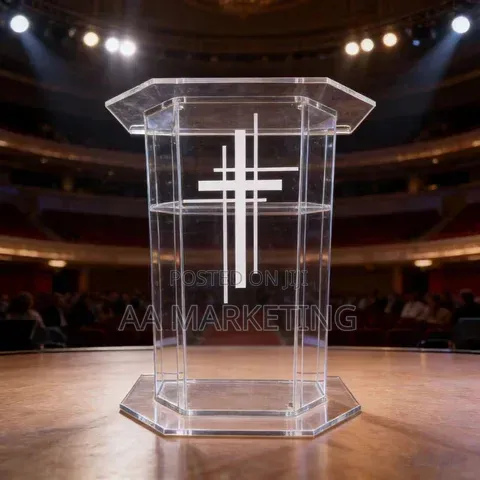 Clear Acrylic Podium
