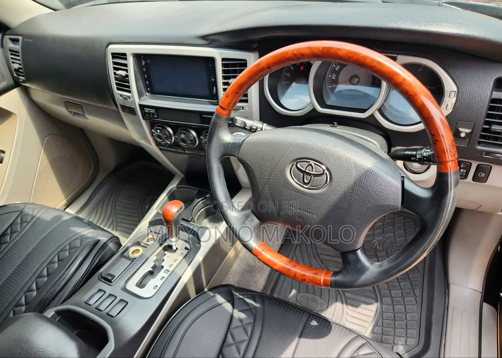 Toyota Hilux Surf 2007 Black